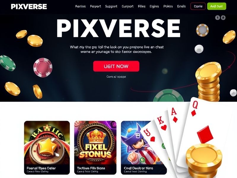 Welcome to Pixverse.ai, your premier destination for AI-enhanced gambling games. Enjoy a secure and thrilling online casino experience with top-rated slots, live dealers, and exclusive bonuses.